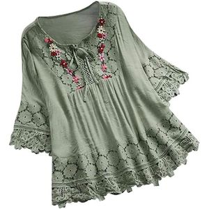 Blouse femme chemisier en lin Cdiscount