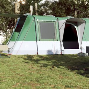 TENTE DE CAMPING PAR Tente de camping tunnel 4 personnes vert imper