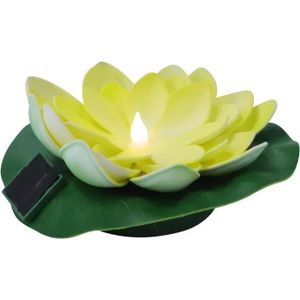 DÉCORATION LUMINEUSE Lanterne De Lotus Fleurs À Énergie Solaire Lumière