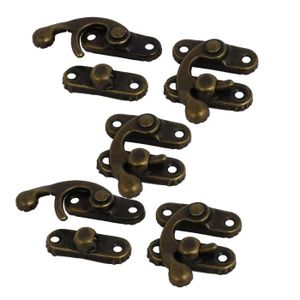 sourcingmap/® Valise M/étal Cabinet cas ressort de verrouillage de latchs attirer ton argent 2 pcs