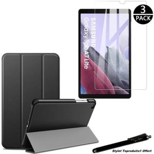 HOUSSE TABLETTE TACTILE Coque Smart Noir Premium pour Samsung Galaxy Tab A