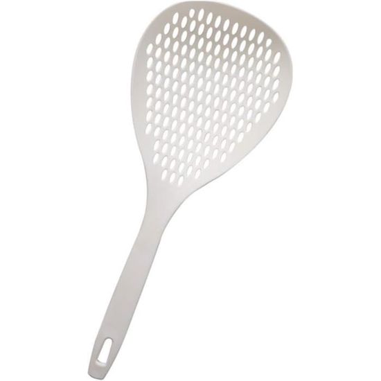 Écumoire De Cuisine En Acier Inoxydable 17,5 Cm - Passoire Anti-Brûlure Épaissie Avec Crochet, Cuillère à Écumer Multifonction
