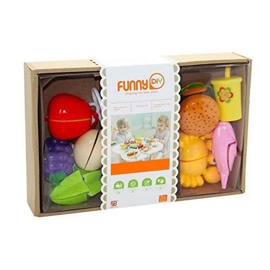 GUIDECRAFT - Count E Lace Fruit - Set Di Frutta Multicolore In Legno