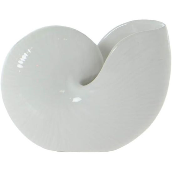 Coussin Décoratif 3D En Forme De Coquillage - Velours Doux - Décoration Plage Et Mer - Pour Canapé Ou Lit - 35.6 X 28 Cm (Blanc) - 7