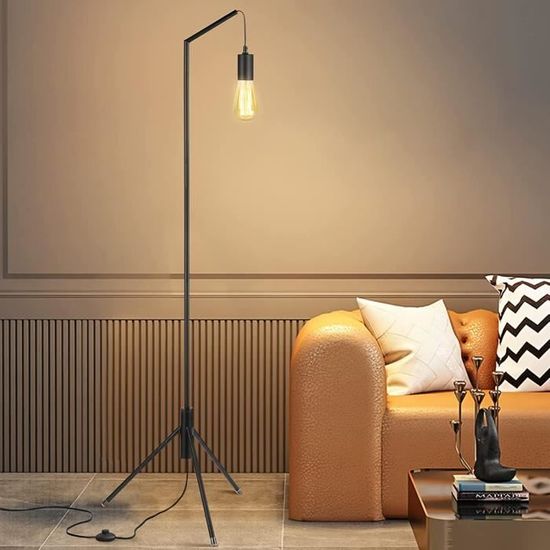 Lampadaire LED lampadaire salon lampe design interrupteur à pied