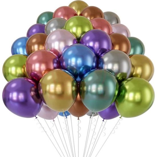 20er-Pack Latexballons In Blau, Rot, Gelb – Ca. 30,5 Cm Groß, Für Helium Oder Luft, Ideal Für Geburtstag & Feiern
