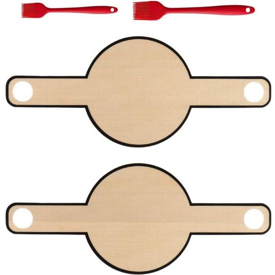 Set De 2 Élingues En Silicone Pour Pain + Accessoires - Pour Dutch Oven Et Cuisson Antiadhésive
