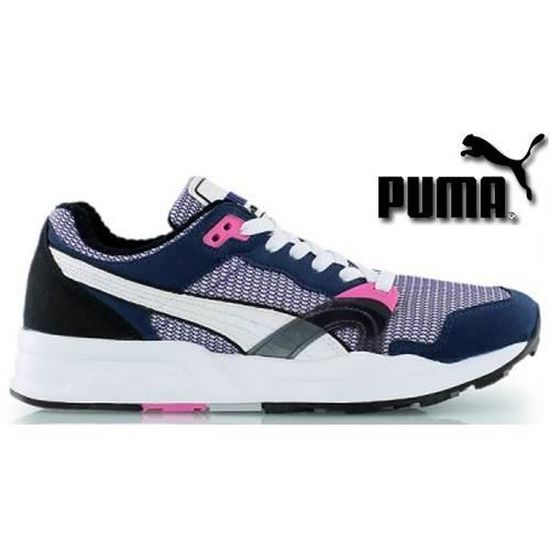 puma trinomic rose semelle grise