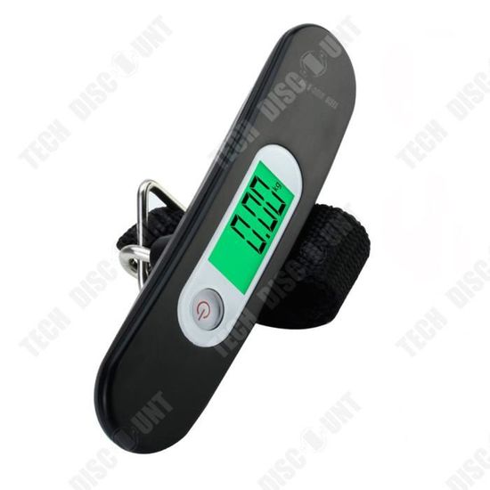 Balance à Bagages Numérique Avec Crochet Et écran LCD Rétroéclairé