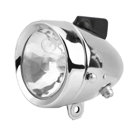 Ensemble d'éclairage pour vélo FOXNOVO - Phare et feu arrière à dynamo