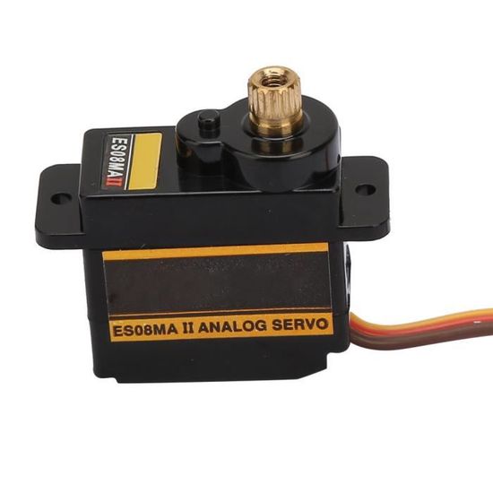 HAIBOXING Engrenages métalliques Servo 3 Fils et Servo Saver