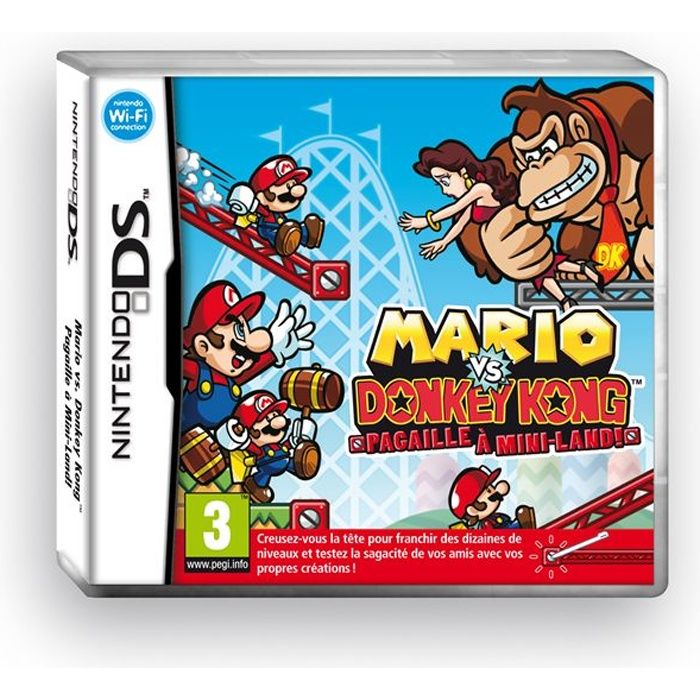 MARIO VS DONKEY KONG PAGAILLE A MINI LAND / Jeu DS