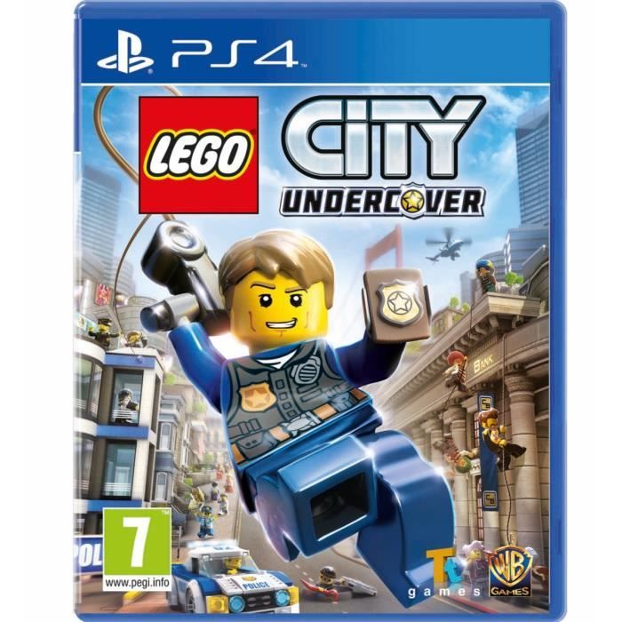 LEGO City Undercover Jeu PS4 Cdiscount Jeux vid o