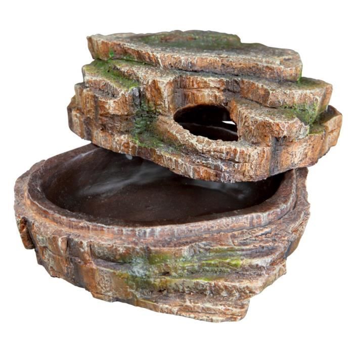 Accessoires pour terrariums reptiles et amphibiens TRIXIE Caverne pour serpents 26 x 20 x 13 cm Resine de polyester