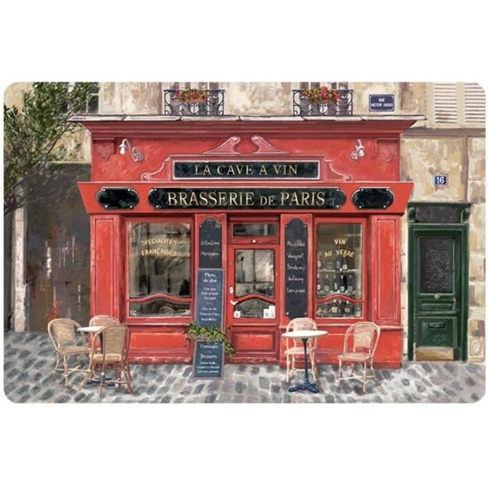 SET DE TABLE BRASSERIE DE PARIS Torchons & Bouchons ASS
