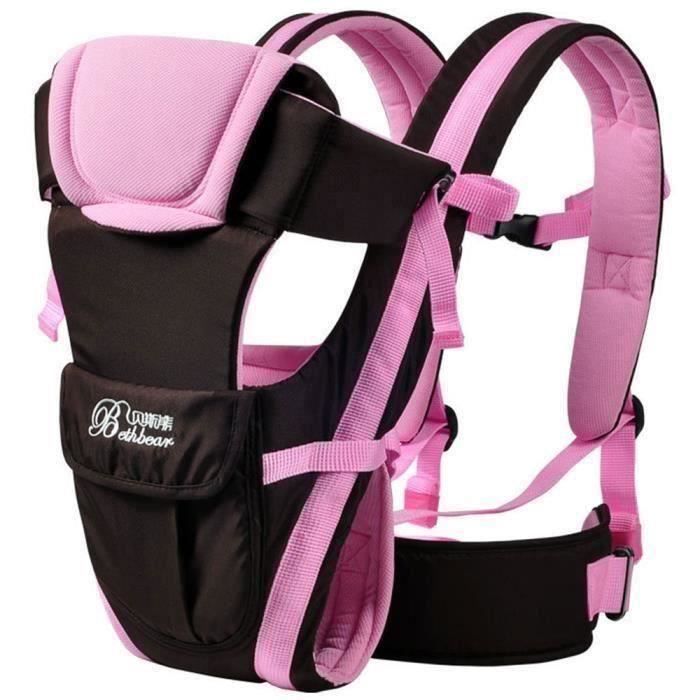 Nouveau-né Porte bébé réglable Sling Wrap Baby Carrier sac à dos