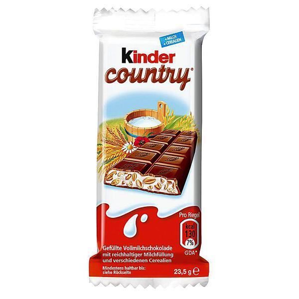 Ferrero Kinder Country Barres 23,5g 40 pièces