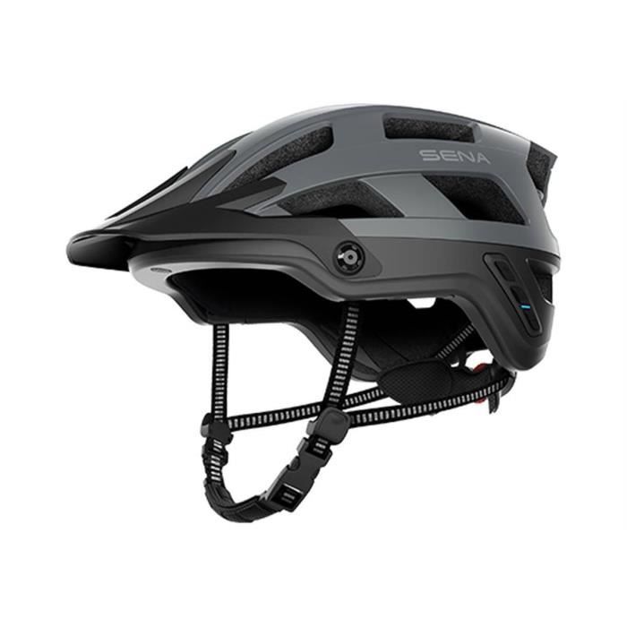 Casque VTT connecté Sena M1 - gris mat - L