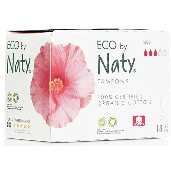 NATY Tampons sans applicateur Super
