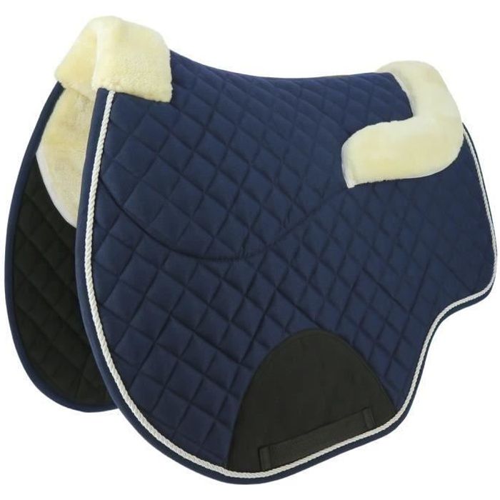 Tapis/amortisseur NORTON -Confort- - Couleur : marine, Taille : cheval