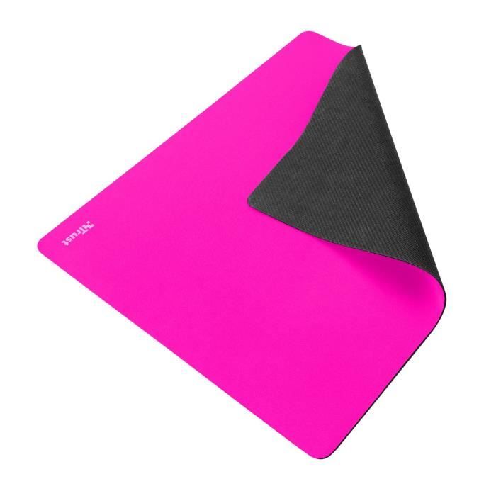 Trust Primo Tapis de Souris PC pour Ordinateur et Laptop - Rose