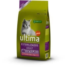 ULTIMA Croquettes stérilisées au saumon - Pour chat - 7,5 kg