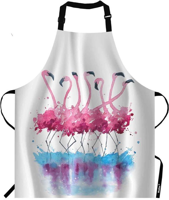 Tablier Pour Femme Avec Deux Poches, Motif étoile Tendance En