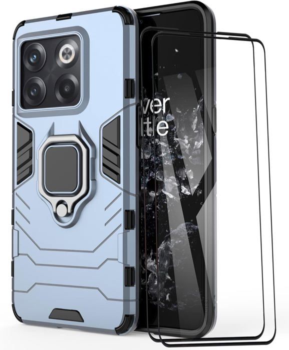 NOVAGO Compatible Avec OnePlus 10T 5G/1+10T 5G -Coque Rouge