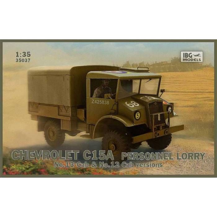 1/72 Chevrolet C15A No.11 Cab Watertank - Maquettes véhicules