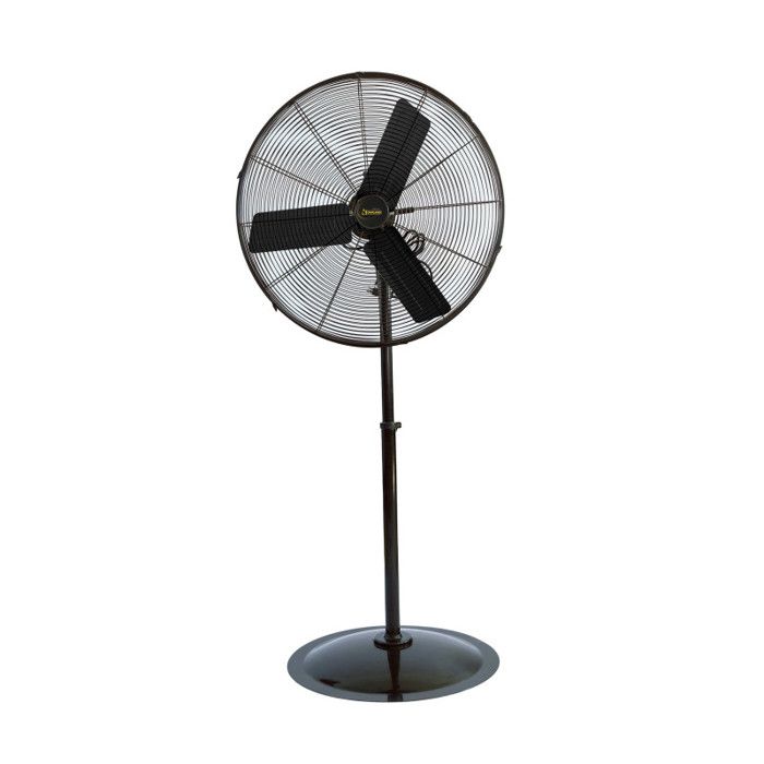 Ventilateur sur pied GARLAND TURBO 24P-V23 - L: 68 cm - l: 68 cm - Noir - Garland