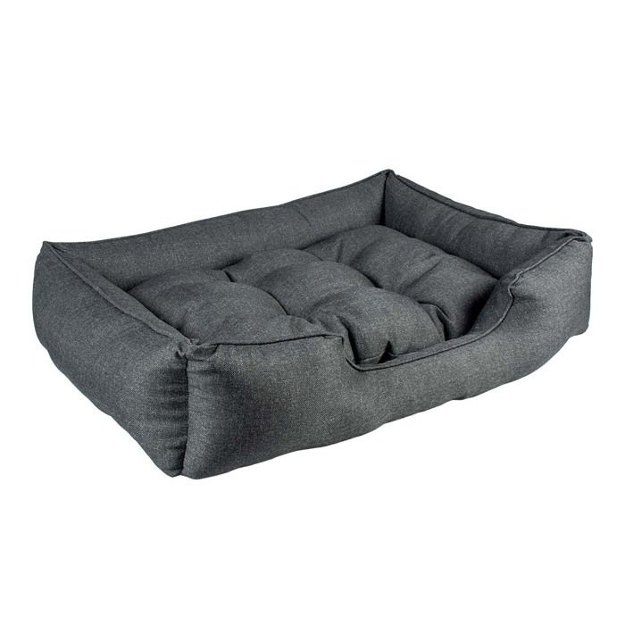Panier pour chien Duvoplus Duratex - gris foncé - Gris - 60x45x16 cm Panier pour chien Duvoplus Duratex - gris foncé - Gris - 60x45x16 cm