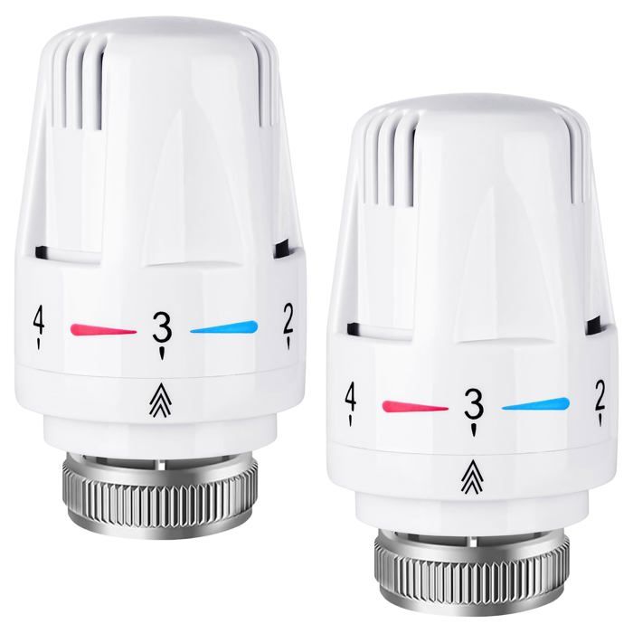 Kit Radiateur Kit de 2 radiateurs thermostatiques, radiateur thermostatique, raccord ...
