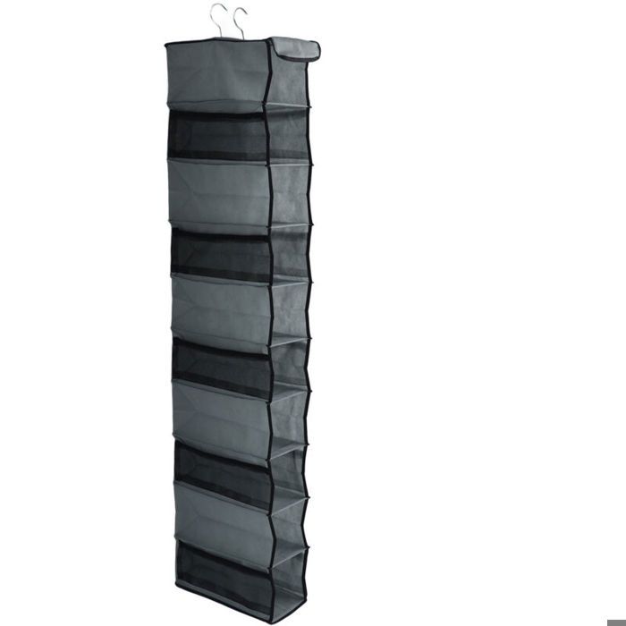 10 couches penderie sac de rangement suspendu forte charge portant multicouche sac de rangement suspendu pour chaus