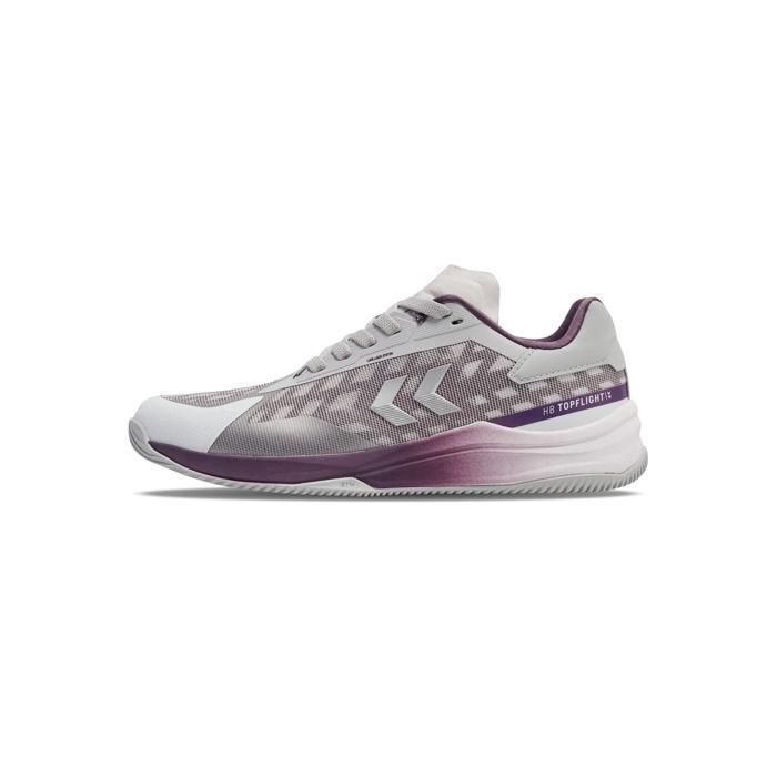 Chaussures indoor femme Hummel HB Topflight Pro - lunar rock/silver