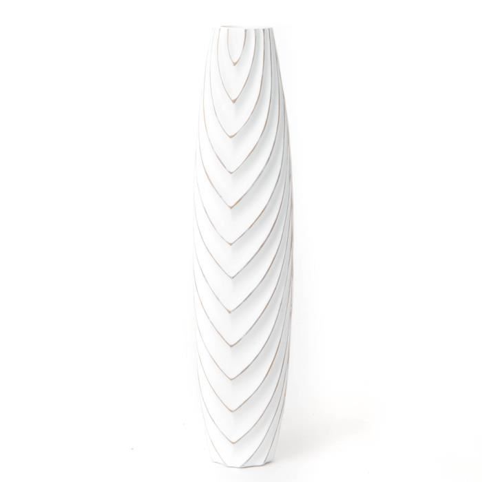 Vase Azur 77 cm - Amadeus 17 Blanc