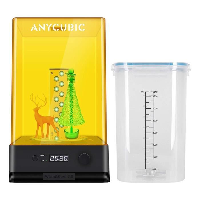 Anycubic - Wash & Cure 2 - Chambre UV 2-en-1