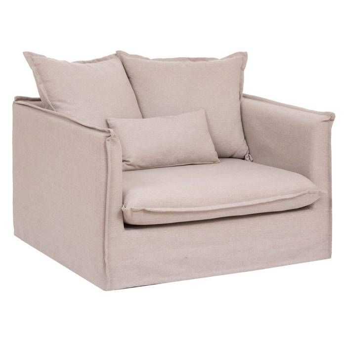 ATMOSPHERA CREATEUR D'INTERIEUR - Kiesa Microfibre Bed Beige