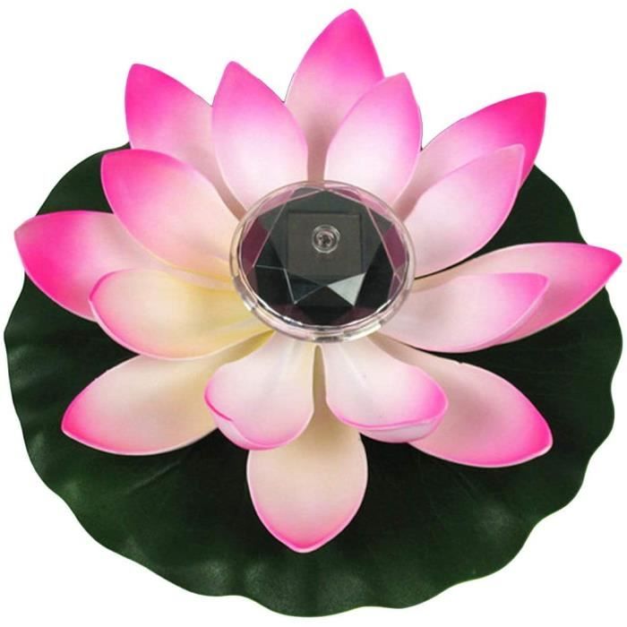 Lampe Solaire Féerique Flottante en Forme de Rose