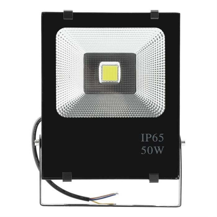 Projecteur Led 50w Exterieur Led Spot Lumiere D Inondationpour Jardin Cour Terrasse Square Achat Vente Projecteur Led 50w Cdiscount