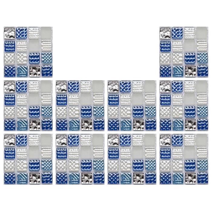 100 Carreaux Muraux Adhésifs PVC 3D, Aspect Pierre Beige, 3x6 Pouces, Peel And Stick