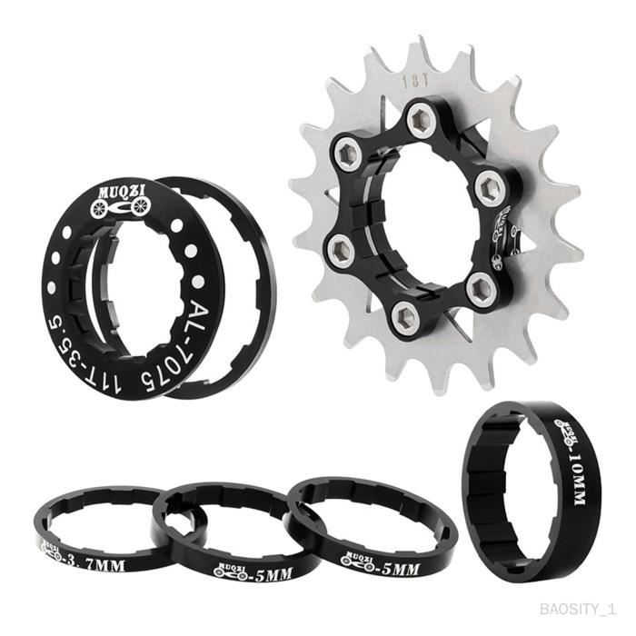 Kit de conversion à vitesse unique Pignon de cassette à