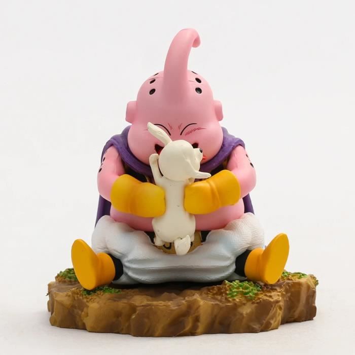 Figurine Majin Buu Majin Boo dragon ball Z DBZ rose personnage manga anime  méchant lèche le chien dog collection jouet 8 cm - Cdiscount Jeux - Jouets