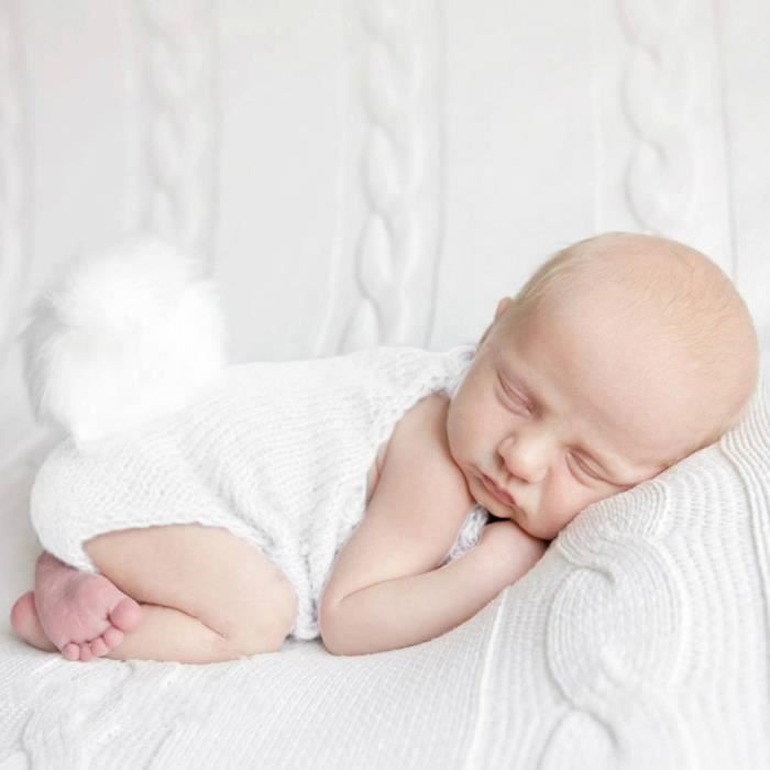 Vetements Et Accessoires Pour Bebe Nouveau Ne Unisexe Lapin Acrylique Ange Combinaison Costume Photography Props Accessoires De Puericulture Vetements Et Accessoires Pour Bebe Nouveau Ne Unisexe Lapin Acrylique Ange Combinaison Costume Photography Props Accessoires De Puericulture