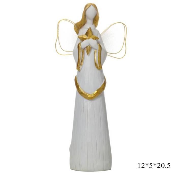 Belle Statue d'Ange Décoration de Jardin Familial Intérieur et