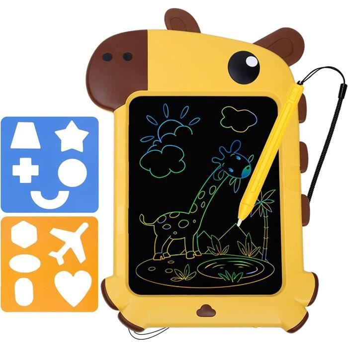 Planche à dessin LCD - Jaune - 3 ans - Mixte - Enfant - Jeux - Jouets