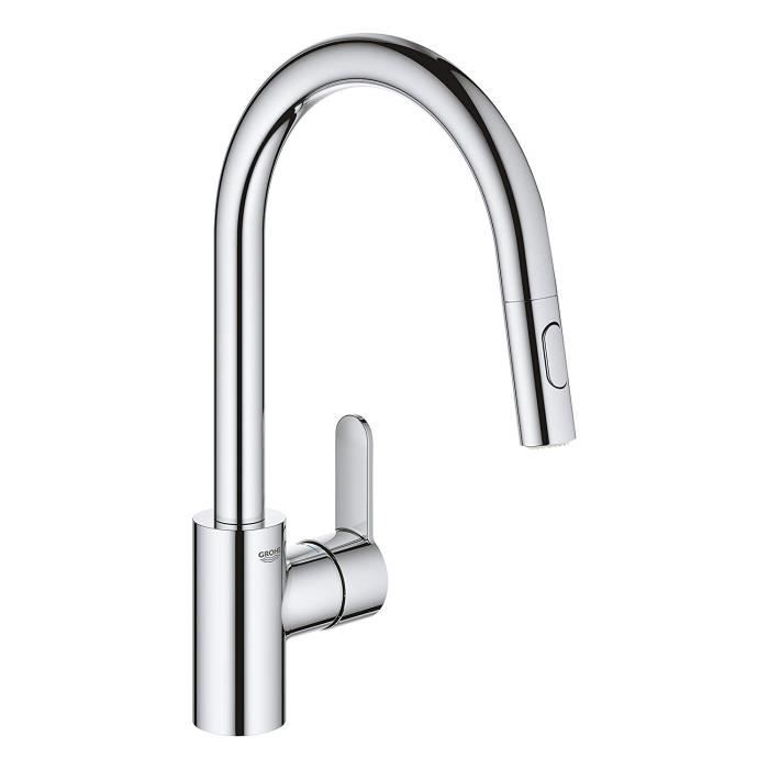 Grohe 31482003 Mitigeur Evier Avec Douchette Extractible