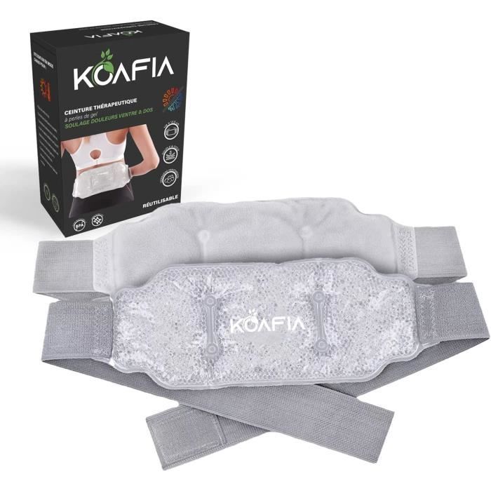 Bouillotte Bébé Ceinture Ajustable - Gel Réutilisable, Dinosaure Vert - Pour Coliques, Douleurs Abdominales