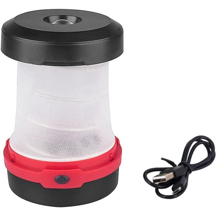 VALINK Lanterne De Camping Solaire à Manivelle 36 LED - 3 Modes, Lampe D'urgence Rechargeable, Dynamo, Idéale Randonnée, Camping, Plein Air - 6