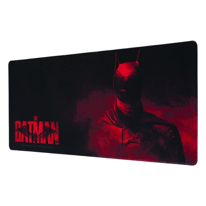 Tapis de souris XL - DC Comics - The Batman - Surface textile haute densité - Antidérapant - Bords renforcés