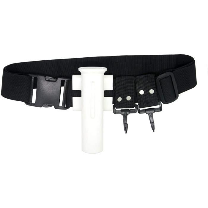 WIYETY Ceinture De Pêche Réglable - Support Canne à Pêche Pour Surf Casting Et Kayak